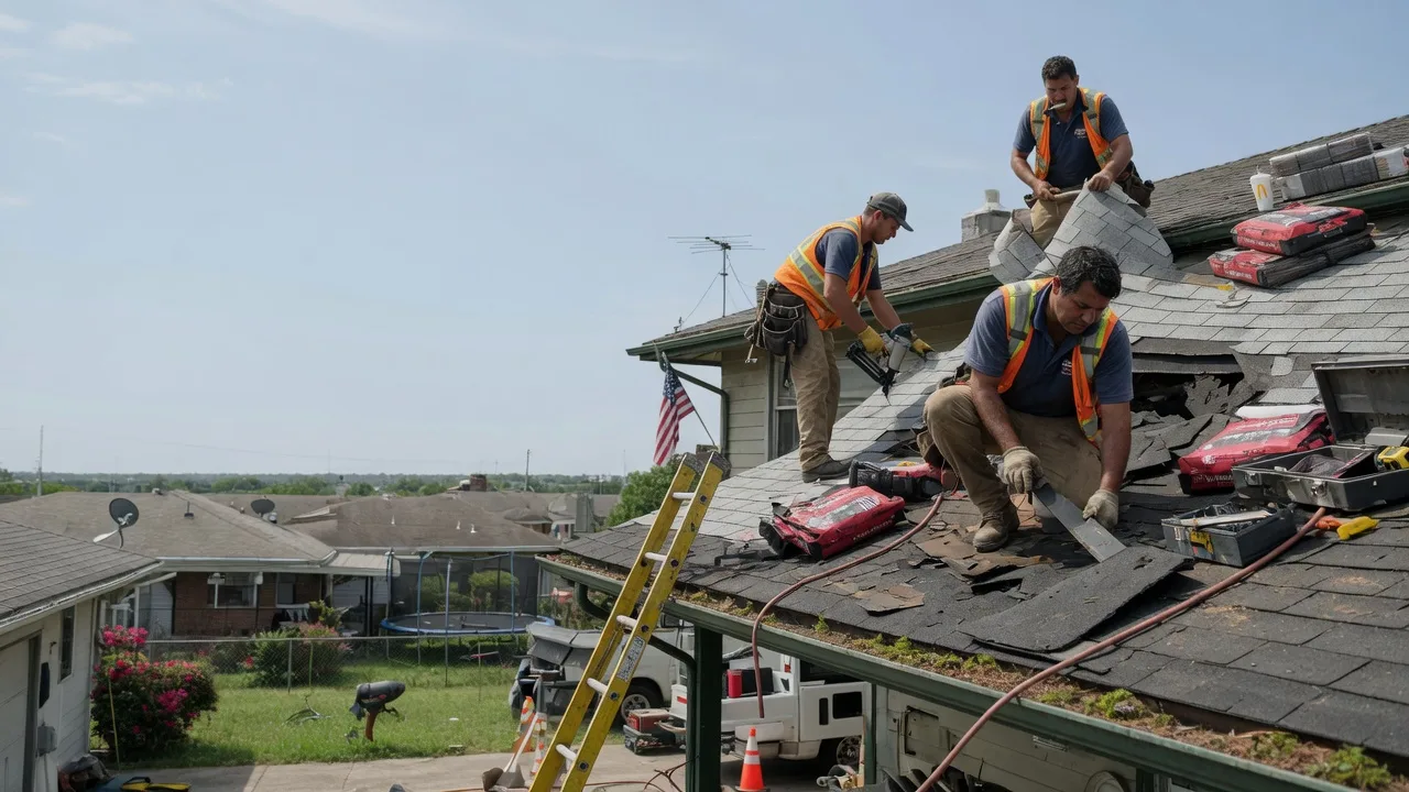 Roof Repair in Olmsted Falls, OH near me